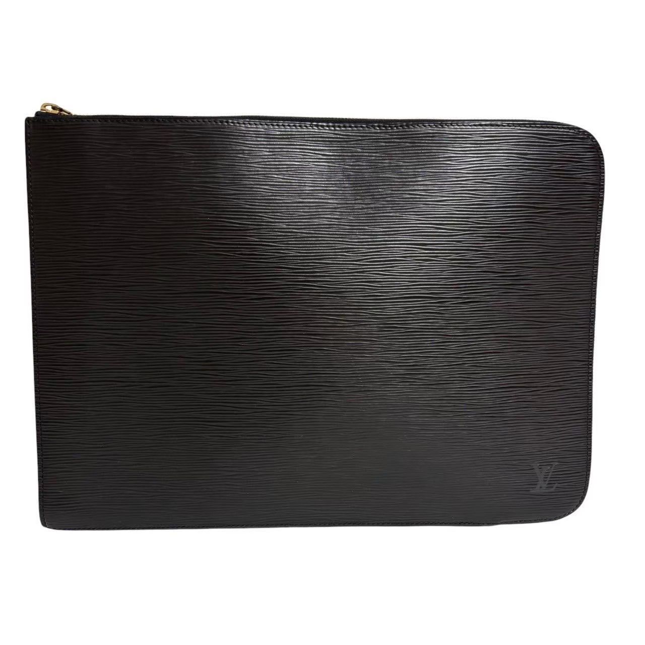 LOUISVUITTON ルイヴィトン クラッチバッグ 黒 M54492 ポッシュ