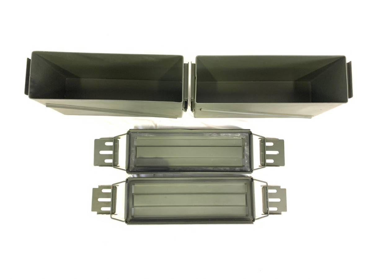 米軍放出品】ミリタリー アンモボックス アンモ缶 アーモ缶 工具箱