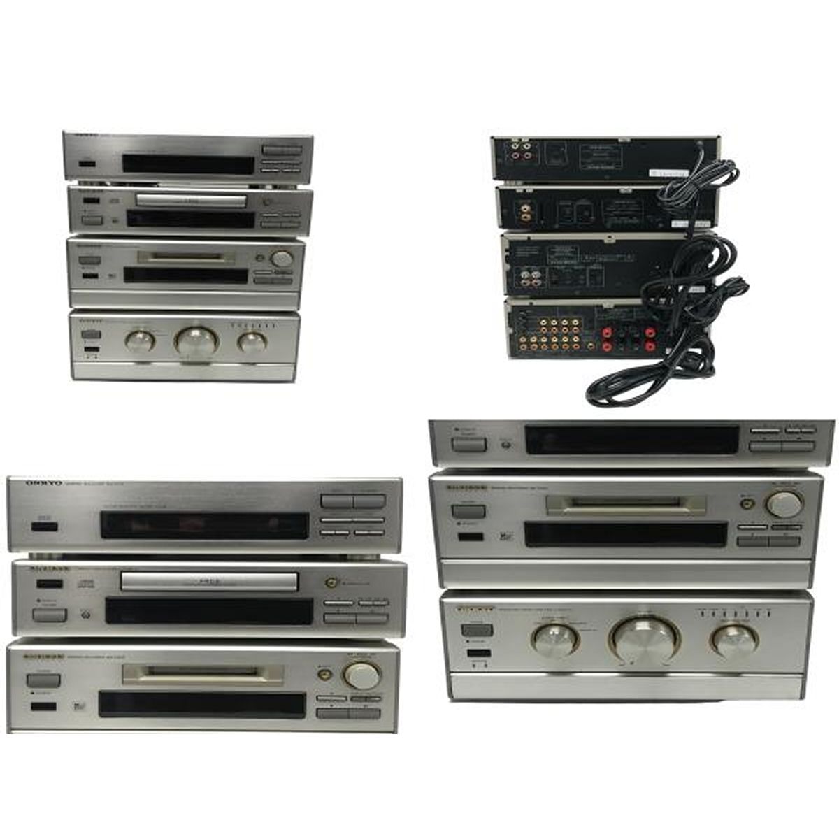 オンキョー ONKYO D-202AX ONKYO A-922M ONKYO A-922M C-722M MD-122MX EQ-211M D-202AX システムコンポ