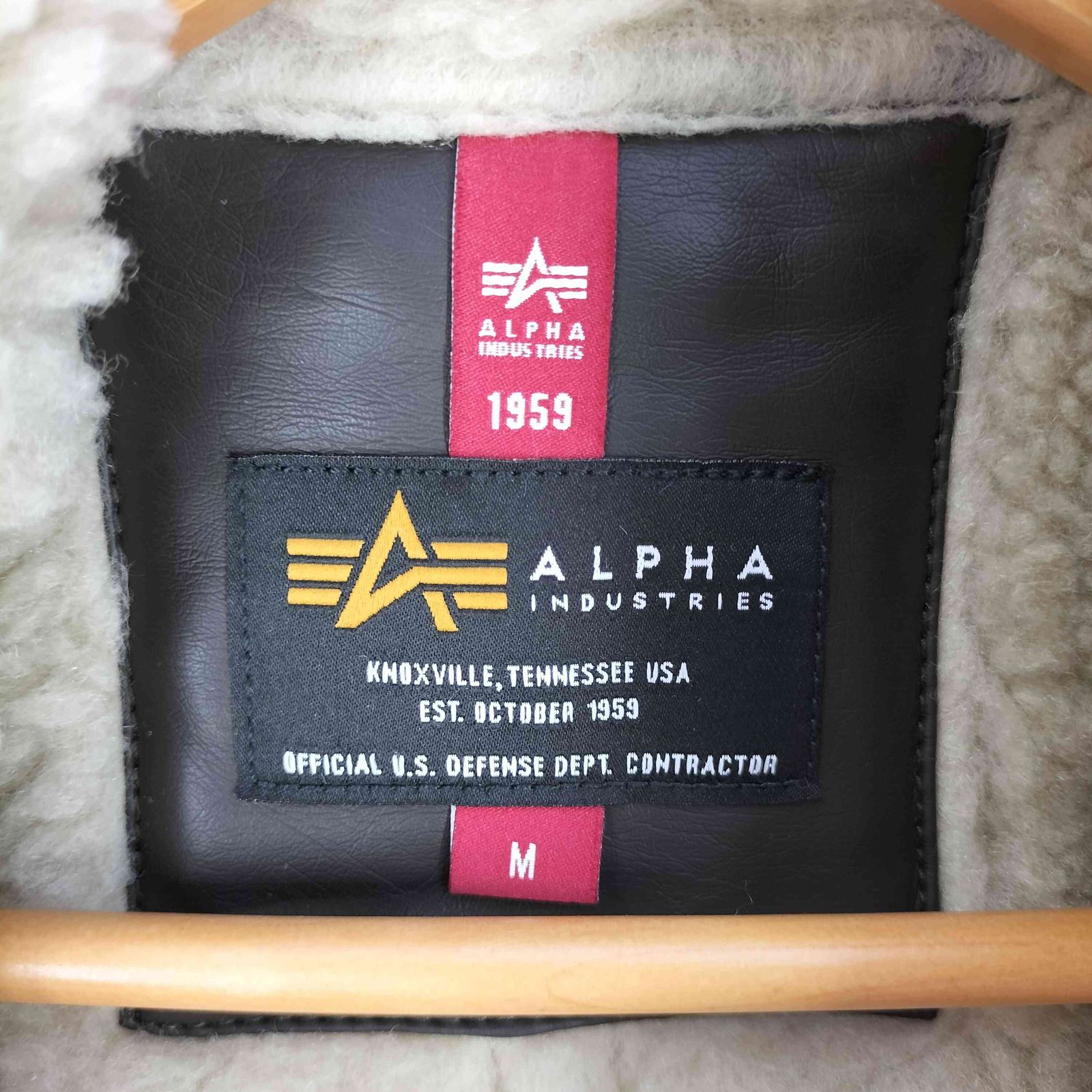【最終値下げ！】ムートンジャケット／ALPHA industries 1959 最終値下げ！】ムートンジャケット／ALPHA industries 1959