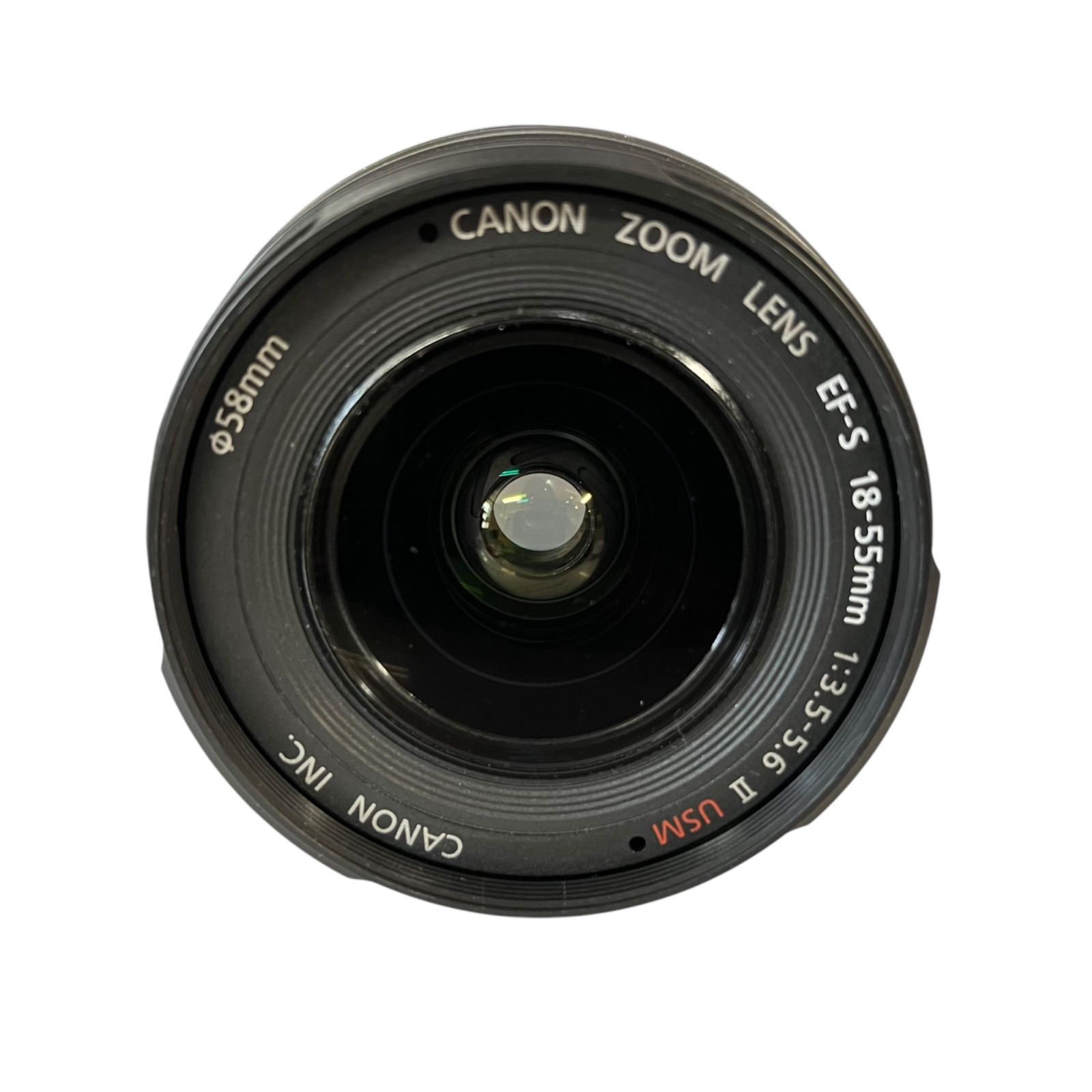 管30239】CANON キヤノン ZOOM LENS EF-S 18-55mm F3.5-5.6 Ⅱ 管30239】CANON キヤノン ZOOM LENS EF-S 18-55mm F3.5-5.6 Ⅱ