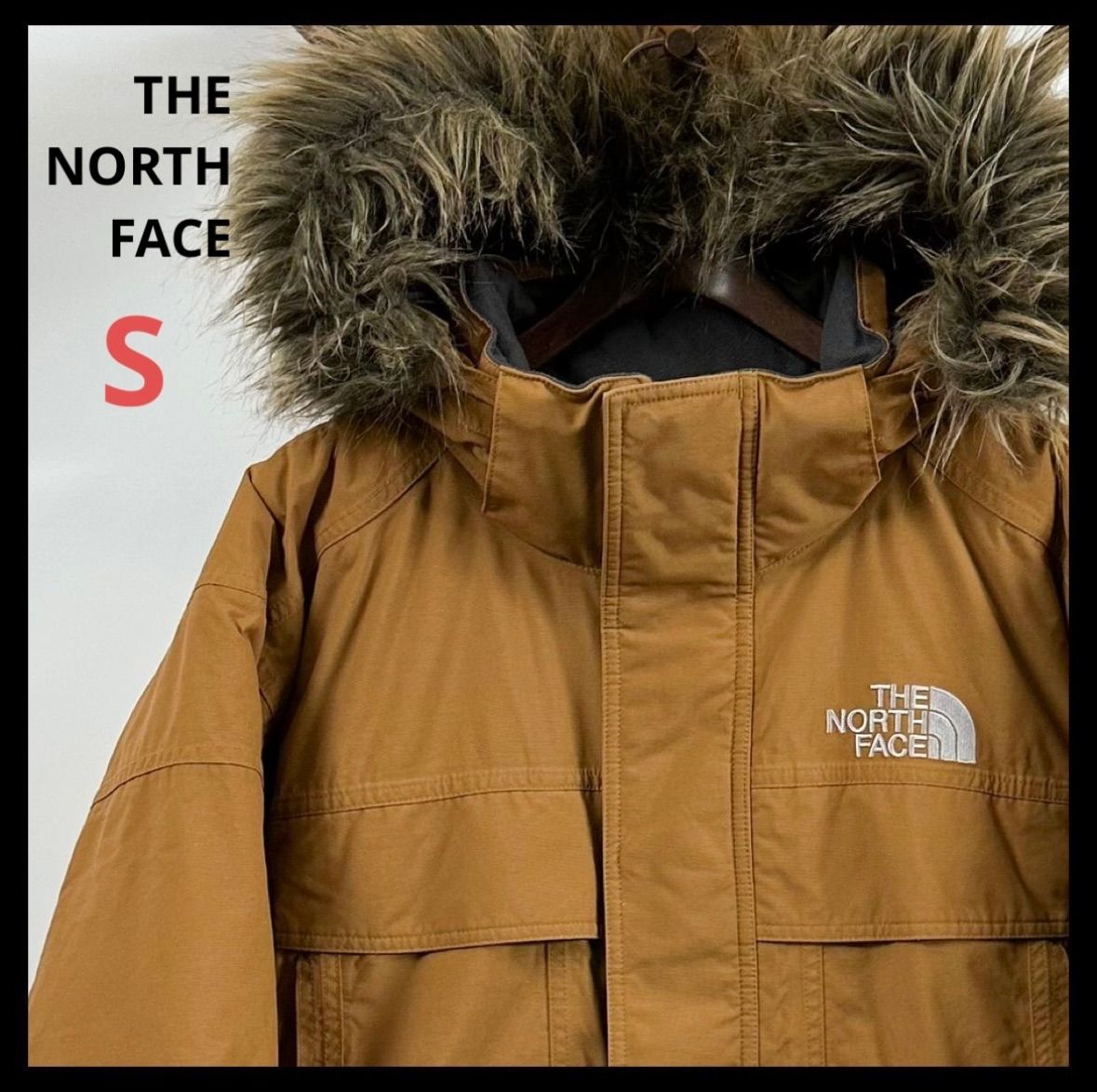 THE NORTH FACE ノースフェイス マクマードパーカ ダウン キャメル 美