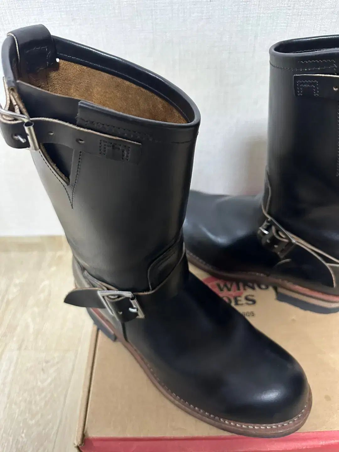 RED WING 9268 エンジニアブーツ 8D(26cm) 箱あり RED WING 9268 エンジニアブーツ 8D(26cm) 箱あり RED WING レッド