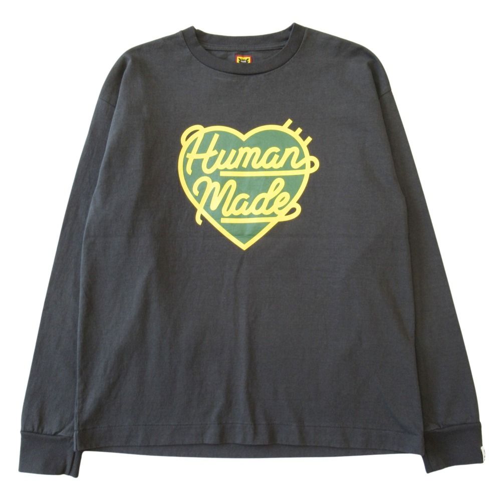HUMAN MADE ネイビー 長袖カットソー　M HUMAN MADE(ヒューマンメイド) THIS IS A CPFM．XYZ T-SHIRT