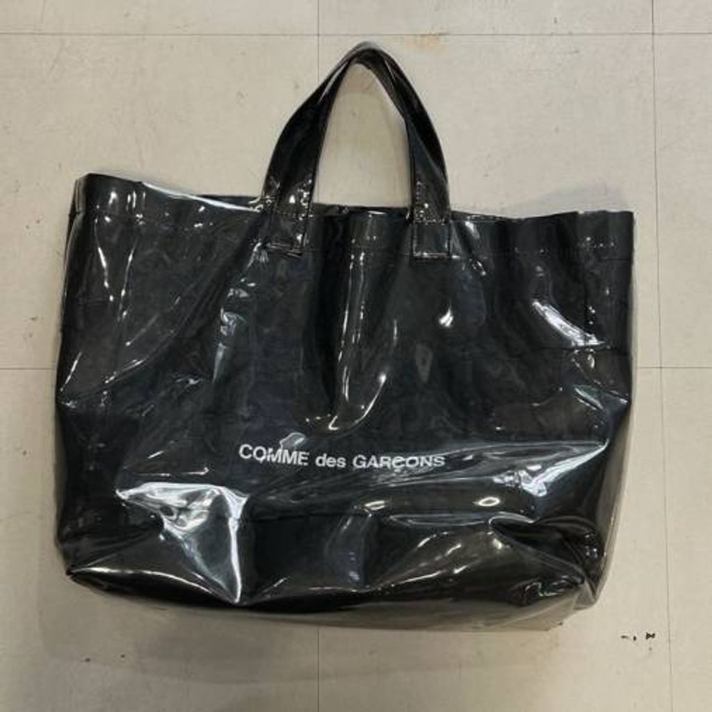 COMME des GARCONS BLACK ビニール バッグ PVC Bag Comme Des Garcons Black in Plastic - 39794491