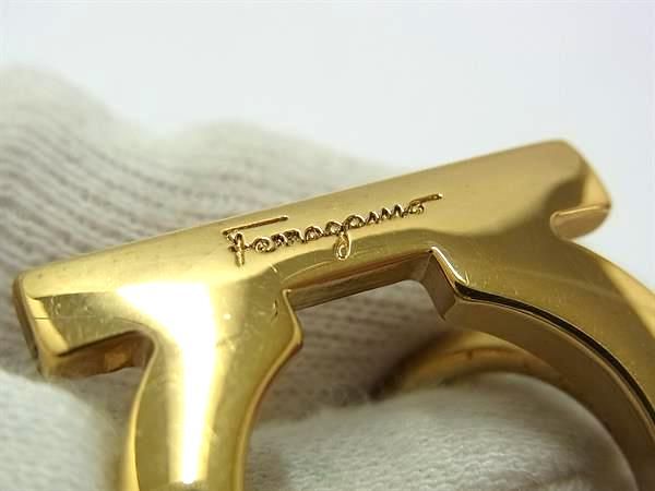 □美品□ Salvatore Ferragamo フェラガモ ガンチーニ スカーフ