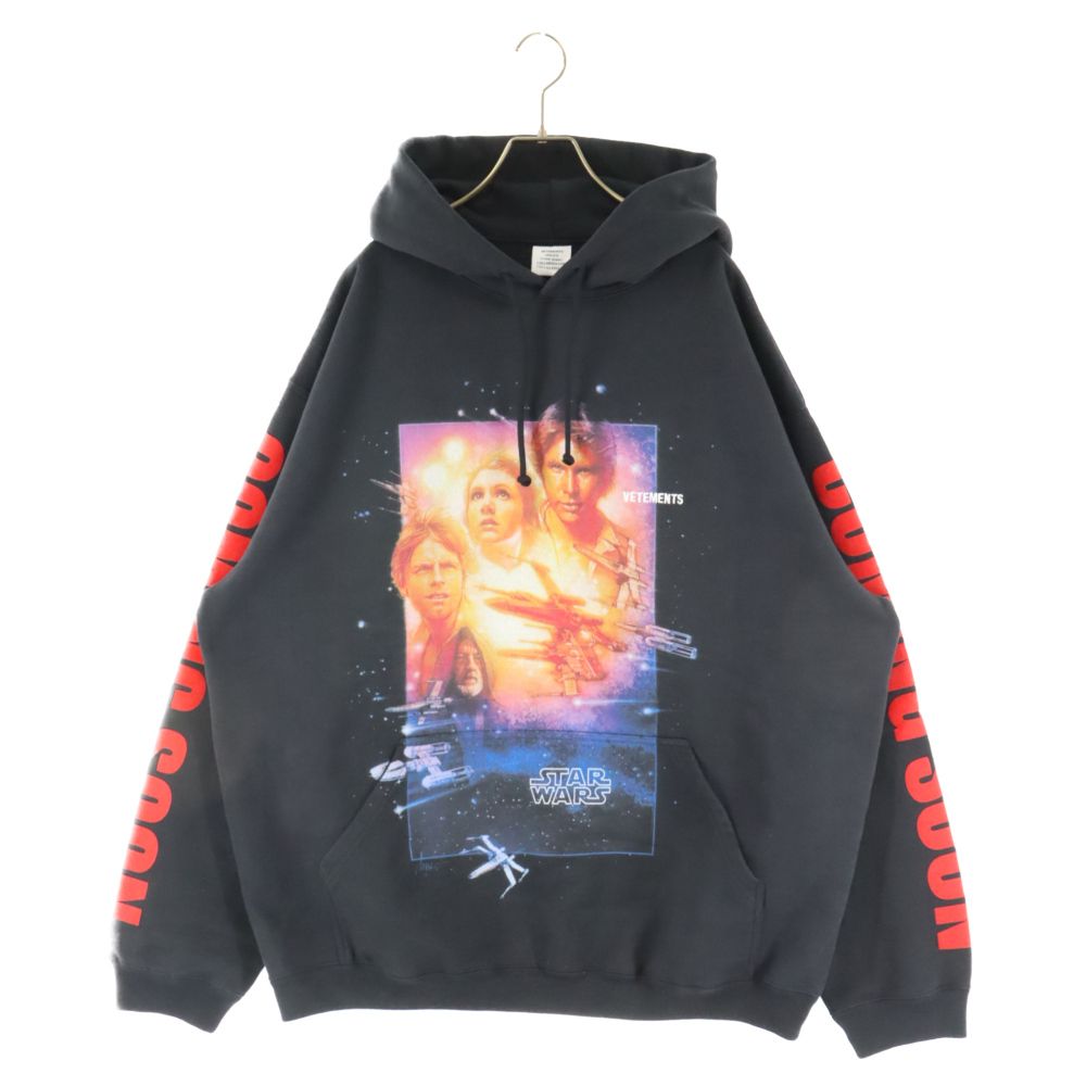 VETEMENTS (ヴェトモン) 20SS×STAR WARS Movie Poster 2 Hooded Shirt 