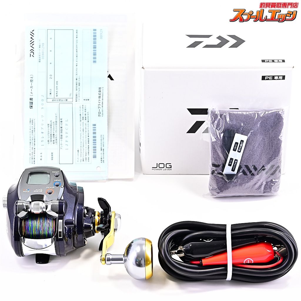 ダイワ 15レオブリッツ 300J 使用距離0.1km 使用0時間 DAIWA LEOBRITZ m40388