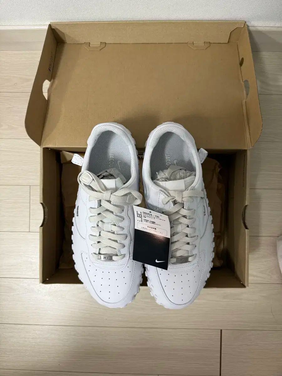 NIKE ナイキ x ジャックムス J フォース 1 ロー 白 280