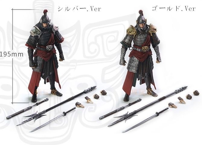 DODOWO 1/12 中華剣士 ゴールド.Ver 未開封新品 DAWN OF