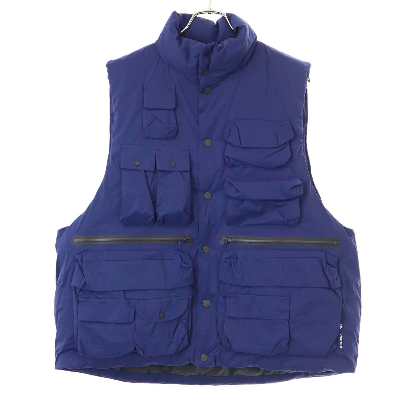 F/CE. エフシーイー 24AW PERTEX WATERPROOF DOWN VEST ダウンベスト FPA10242U0001 ブルー L