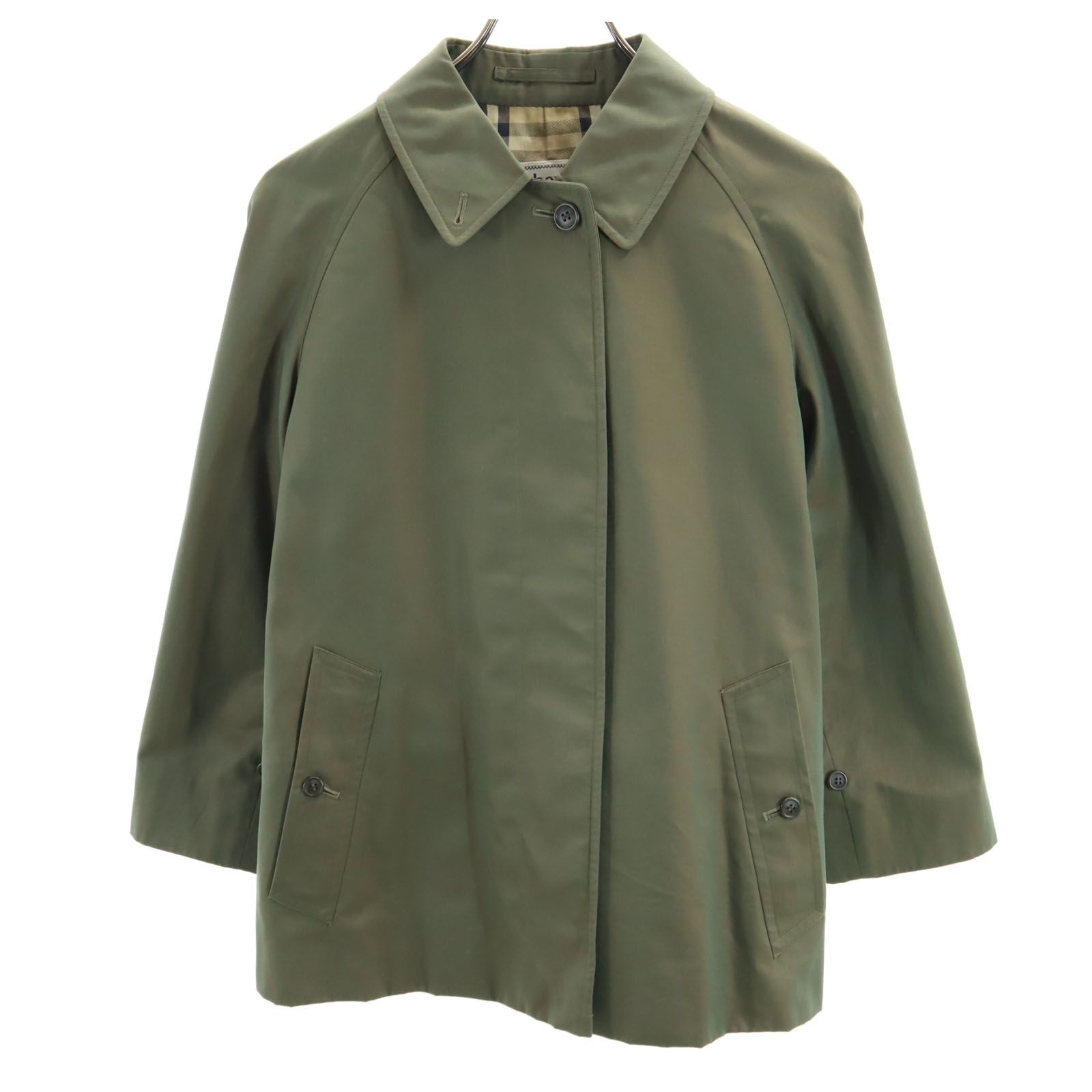 バーバリーズ 90s オールド ステンカラー ジャケット 7AB2 玉虫色  