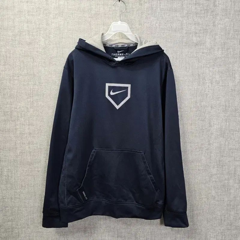 【雷市場（ポンジャン）商品韓国直送】 15 Nike(ナイキ） ダーマピット ネイビー 裏起毛フード付きパーカー メンズ 100