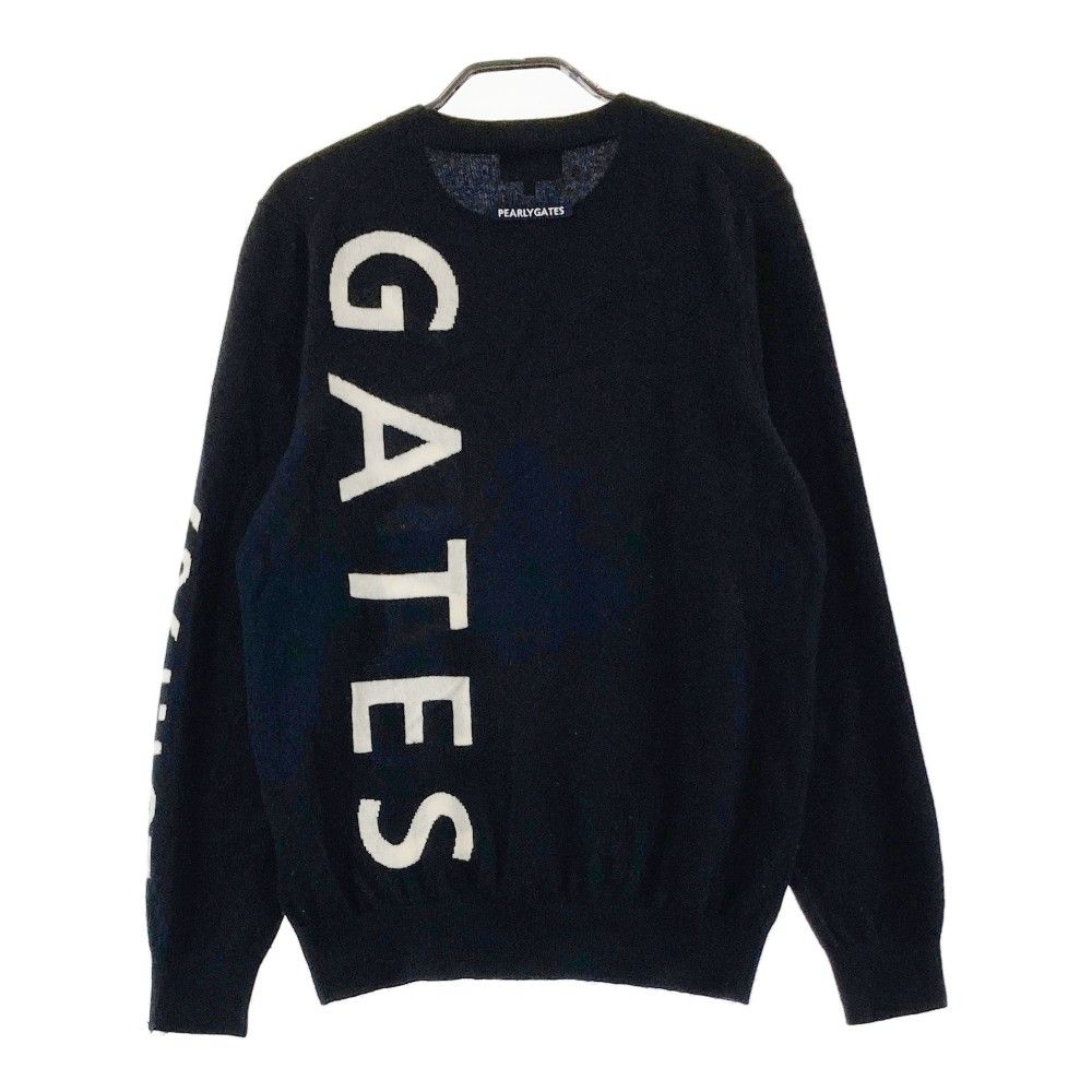 サイズ：4 PEARLY GATES パーリーゲイツ カシミヤ ニットセーター