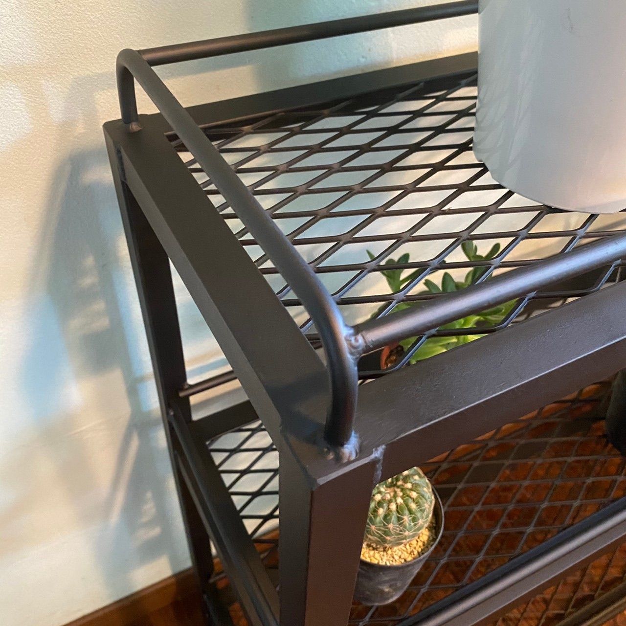 植物棚 アイアン家具 3段 ボタニカル シェルフ エキスパンド