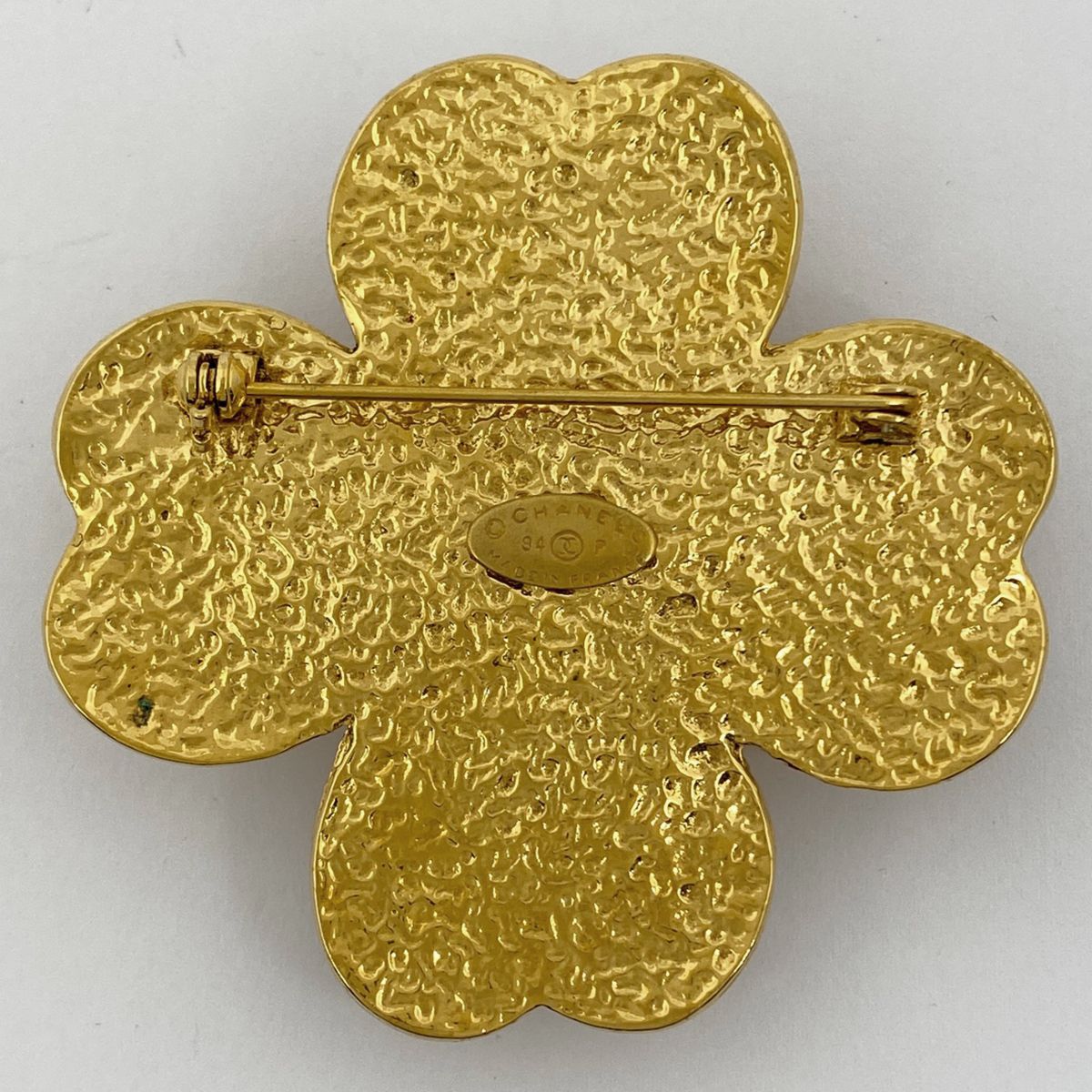 シャネル CHANEL ココマーク フェイクパール ブローチ フラワーモチーフ ブローチ GP ゴールド レディース