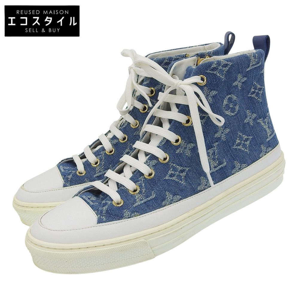 LOUIS VUITTON ルイヴィトン 美品 モノグラムデニム ステラー LOUIS VUITTON ルイヴィトン 美品 モノグラムデニム ステラー