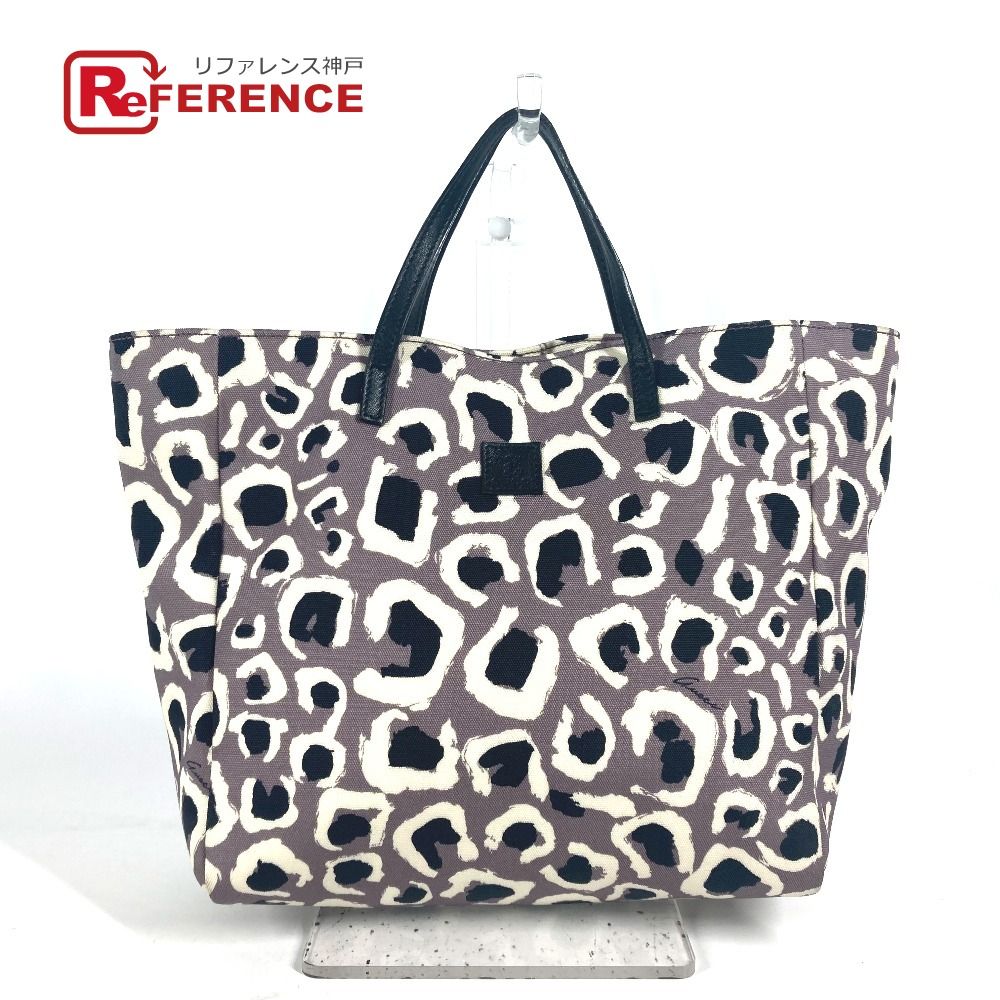 グッチ クラッチバッグ グレー GUCCI レオパードプリント