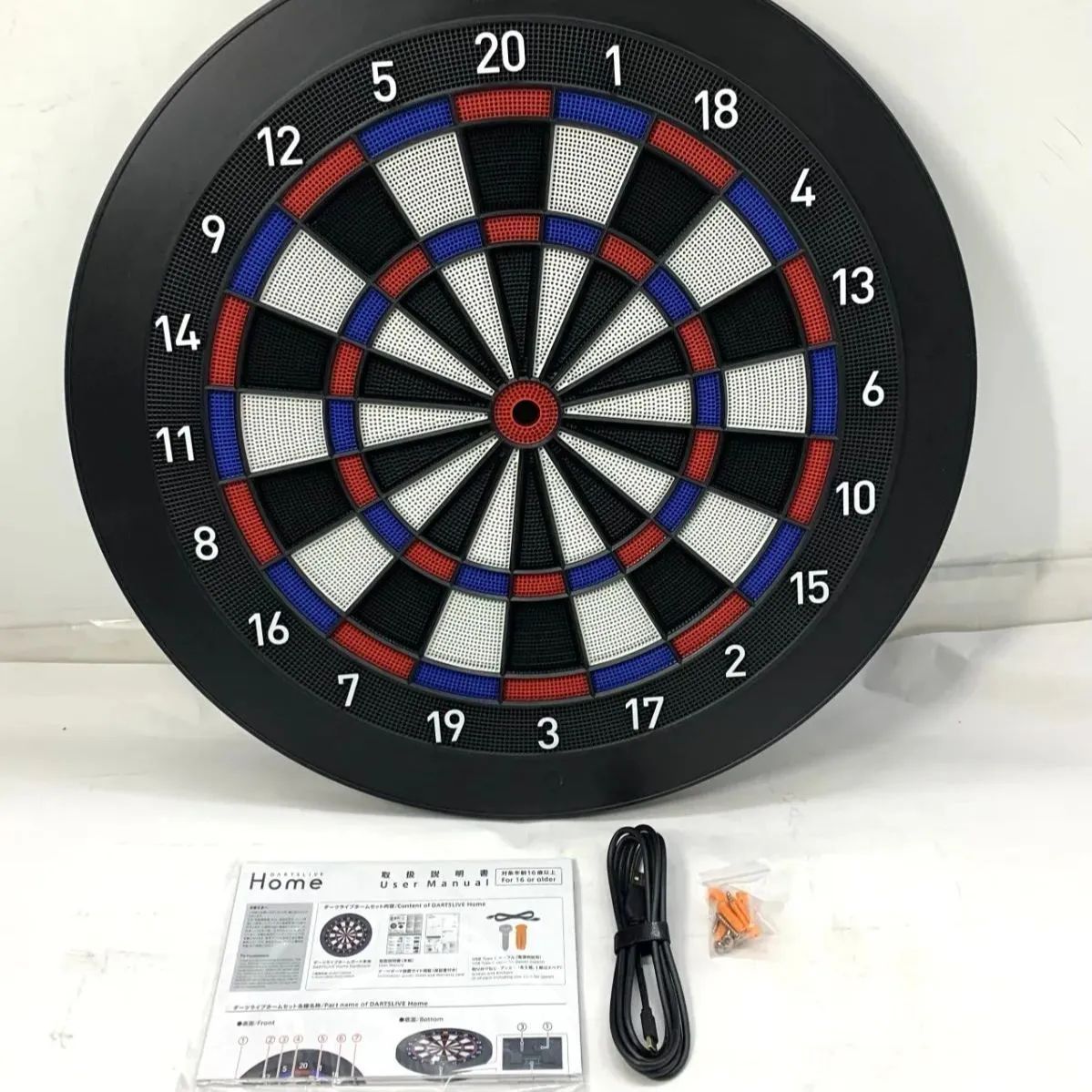 極美品】ダーツライブ(DARTSLIVE) ダーツボード Home ブラック dlb0003 