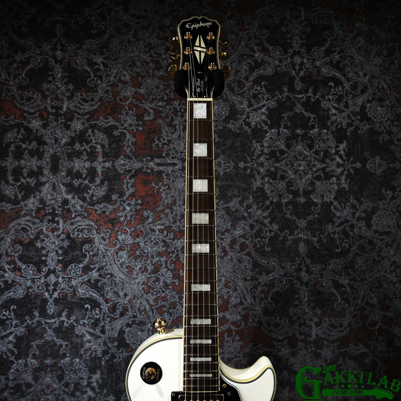 2006年製Epiphone Les Paul Custom ネック折れ補修済 2006年製Epiphone Les