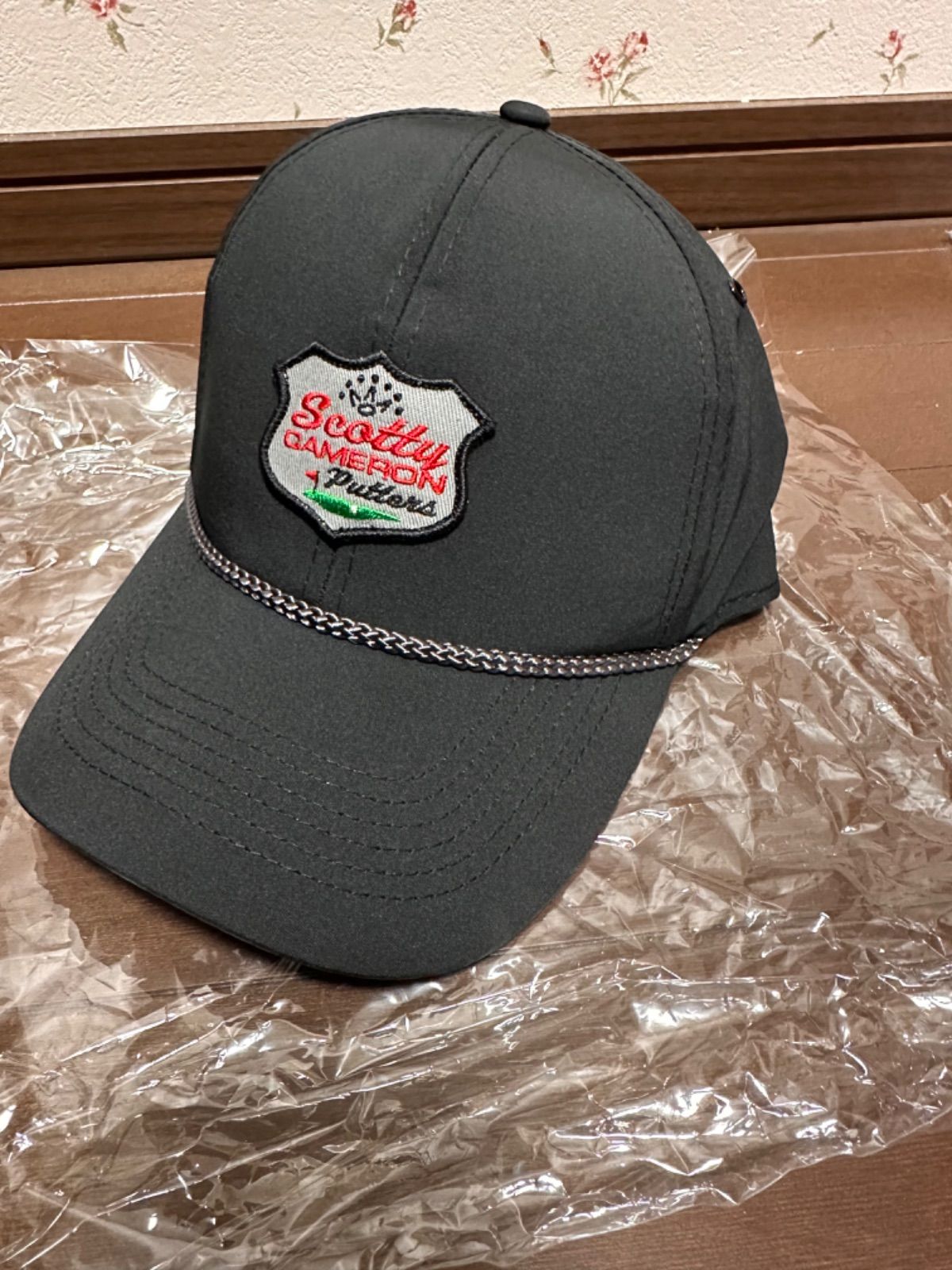 激レア】スコッティキャメロン レトロパッチ ロープ キャップ ブラック フリーサイズ Retro Patch Rope CAP Black  102859 - メルカリ