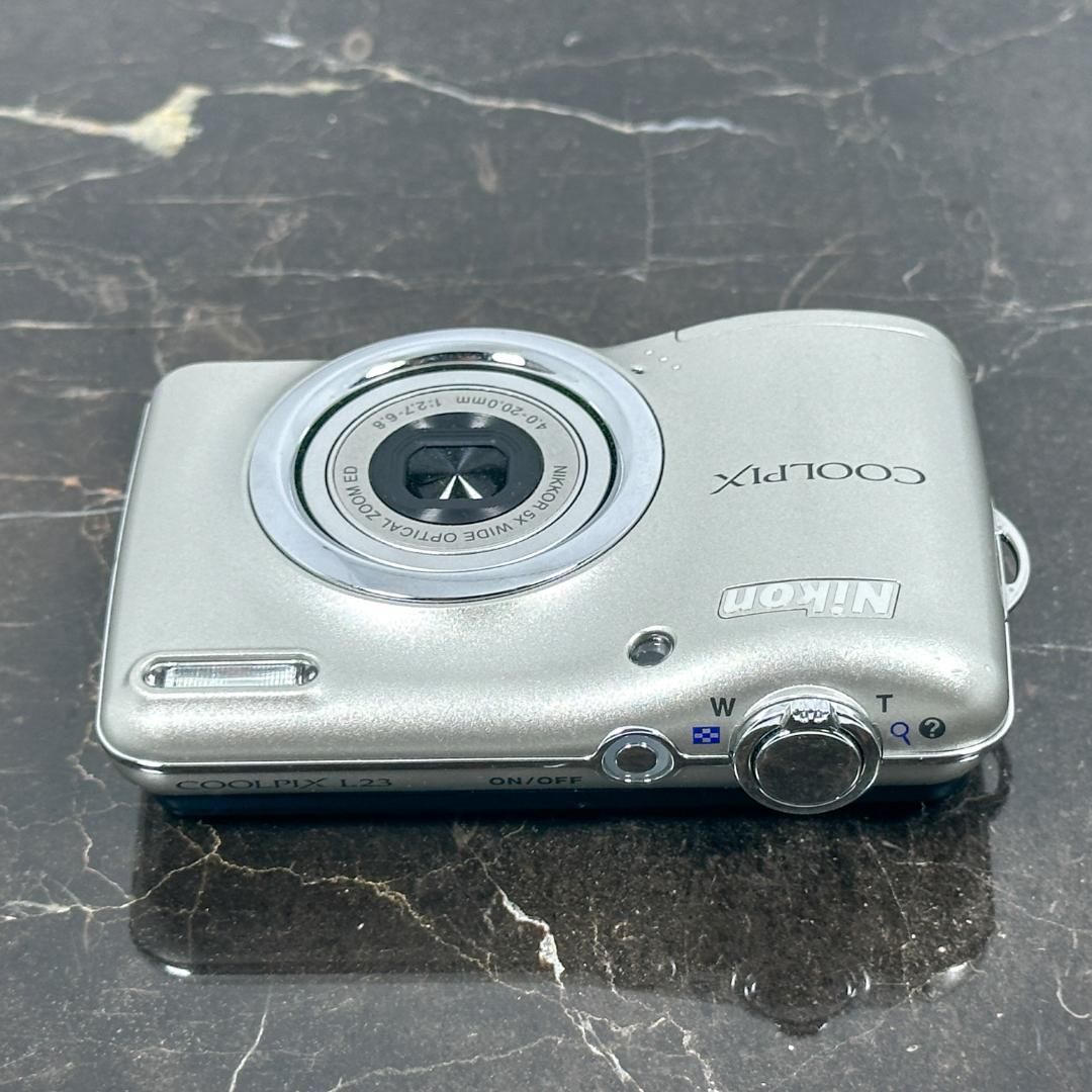 Nikon COOLPIX L23 コンパクトデジタルカメラ ニコン クールピクス デジカメ コンデジ カメラ 動作品 単3電池駆動 光学5倍ズーム 向けモデル レトロデジカメ 人気機種 WWW_GREEN-COOK_ORG