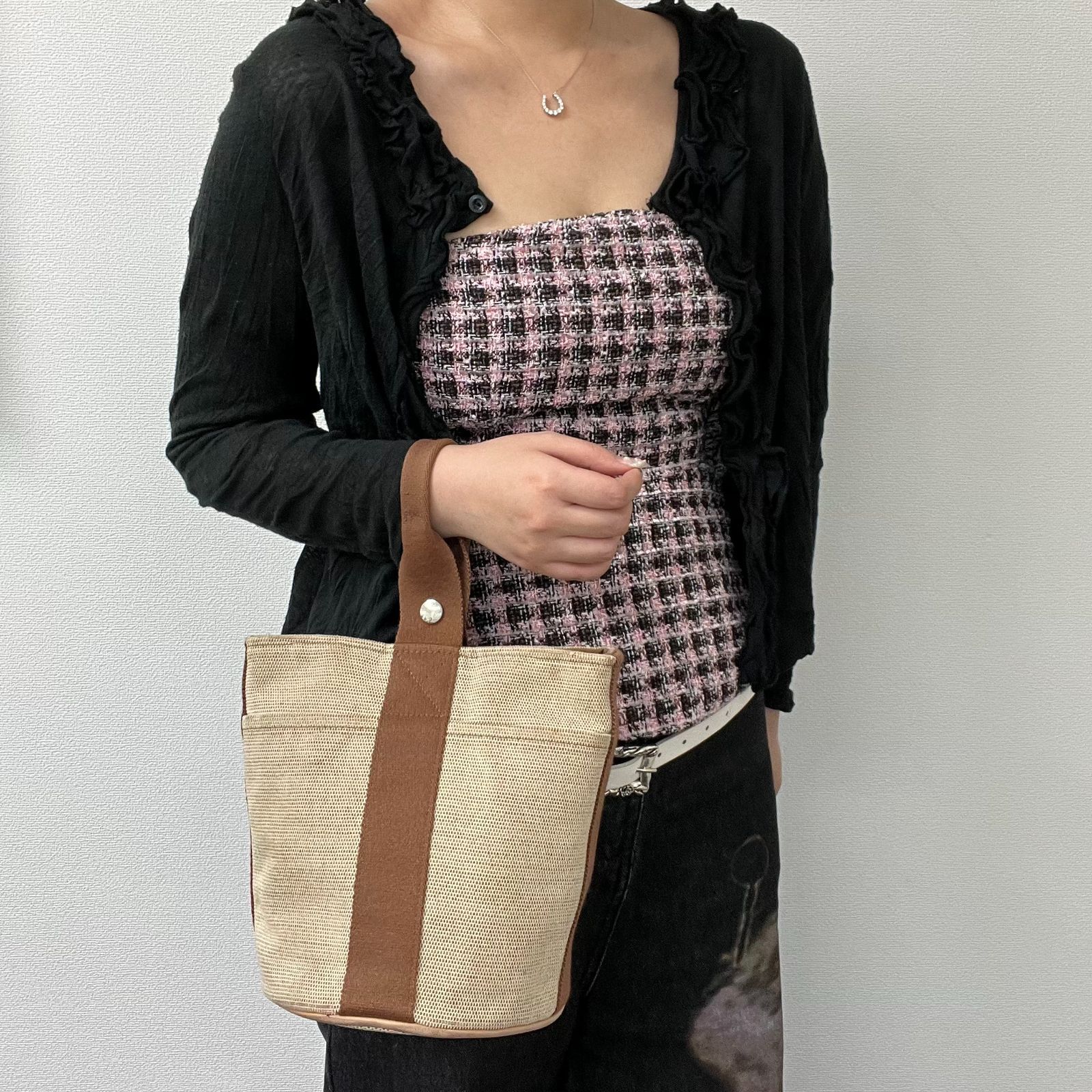 HERMES サクソーPM ハンドバッグ