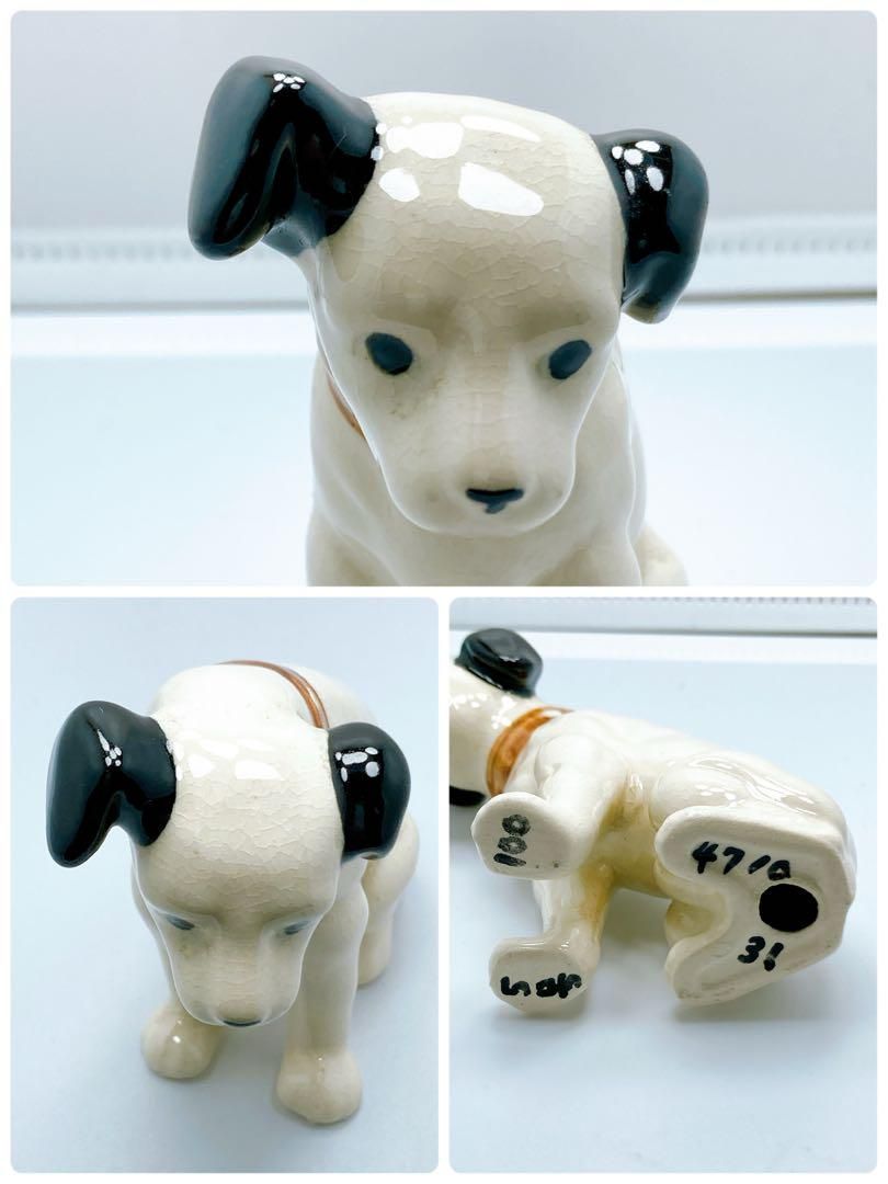 ビクター 犬 ニッパー 陶器 置物 3体 非売品 - メルカリ