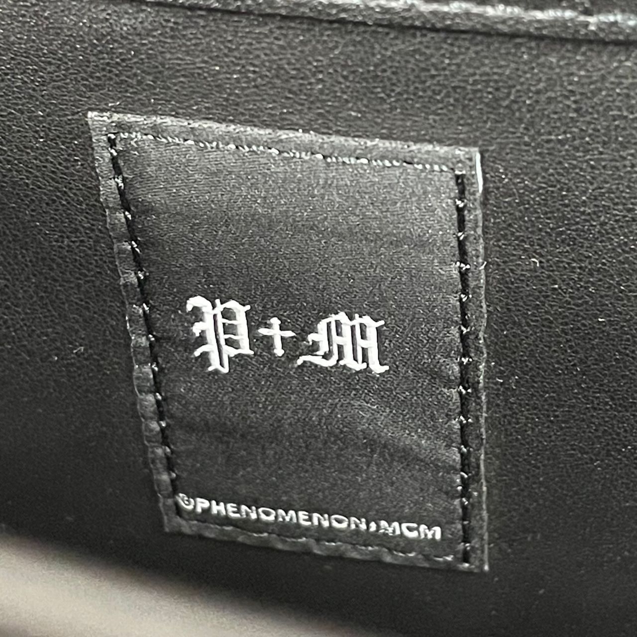 定価92400円 国内正規 未使用 MCM PHENOMENON コラボ レザー 