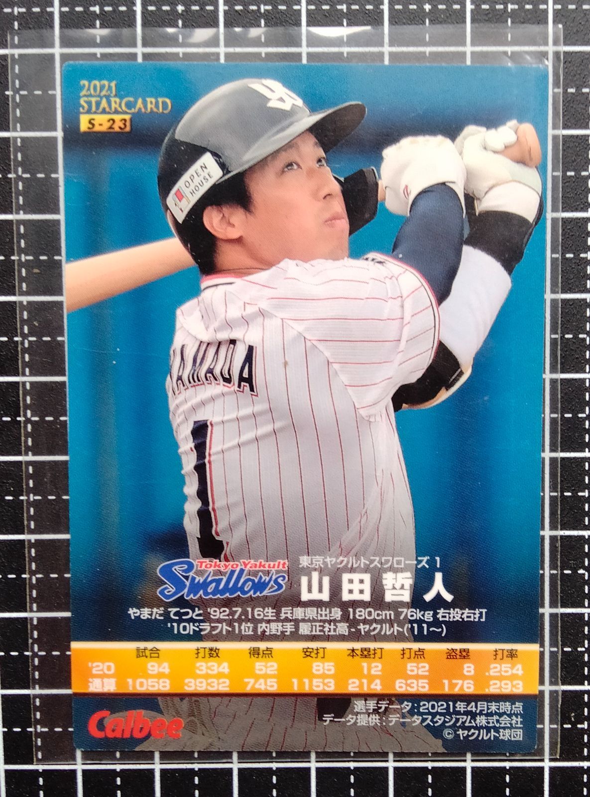 哲人 2021 1 山田哲人 ヤクルトスワローズ