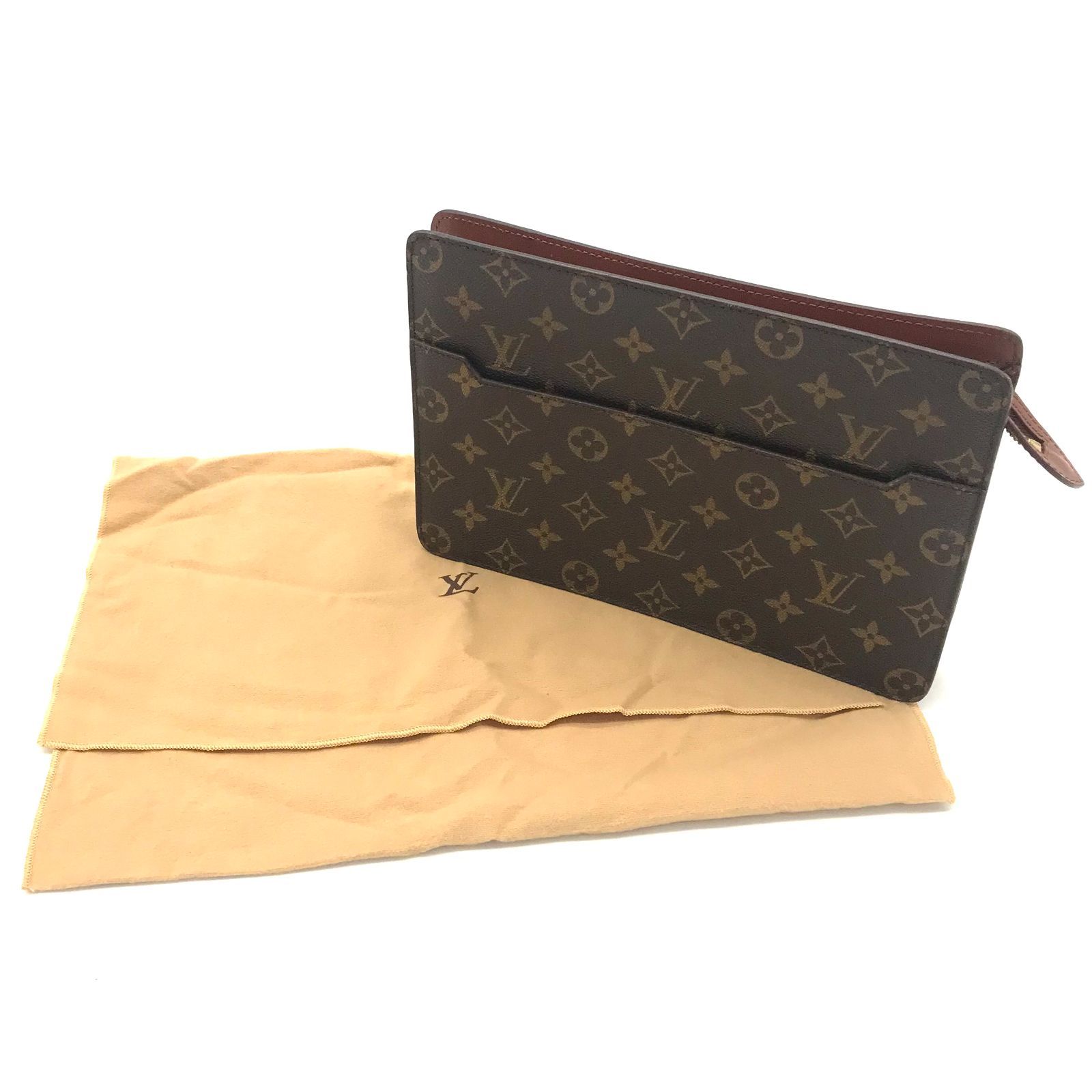 ▽LOUIS VUITTON/ルイヴィトン モノグラム ポシェット オム M51795