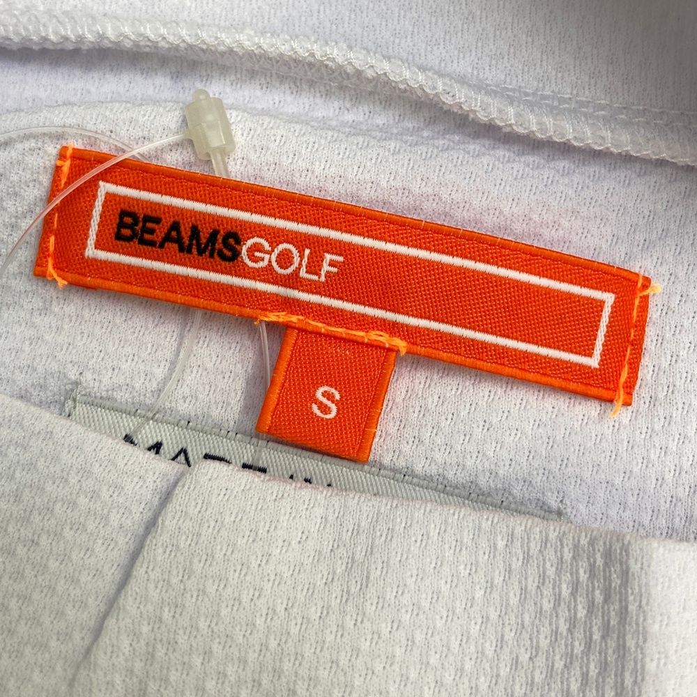サイズ：S BEAMS GOLF ビームスゴルフ モックネック 半袖Tシャツ