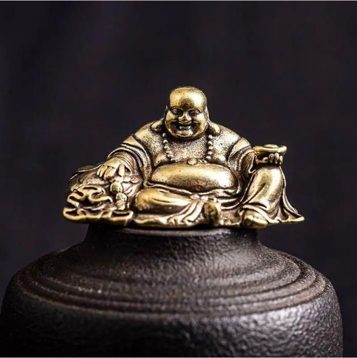 七福神 布袋様 龍亀 招財 布袋尊 置物 家庭円満 良き 商売繁盛