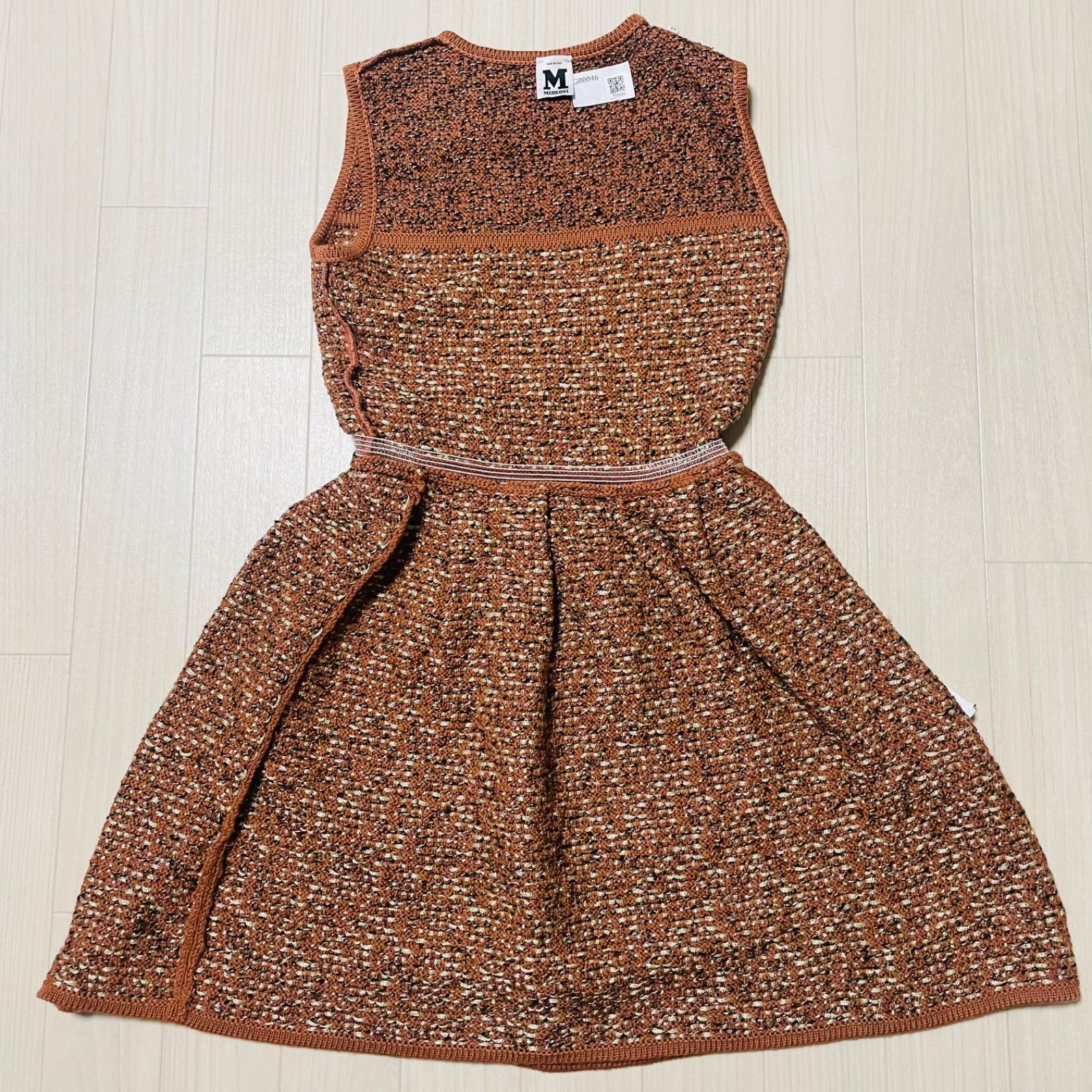 ニットワンピース ロング