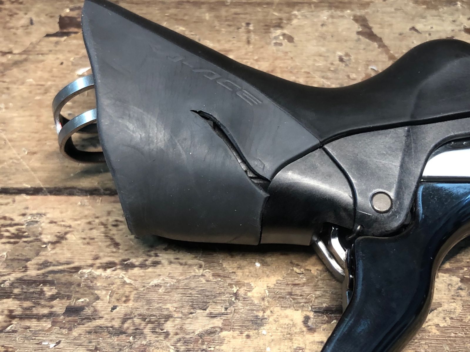 IM258 シマノ SHIMANO デュラエース DURA-ACE ST-9000 STIレバー 左右共空打ちのためジャンク