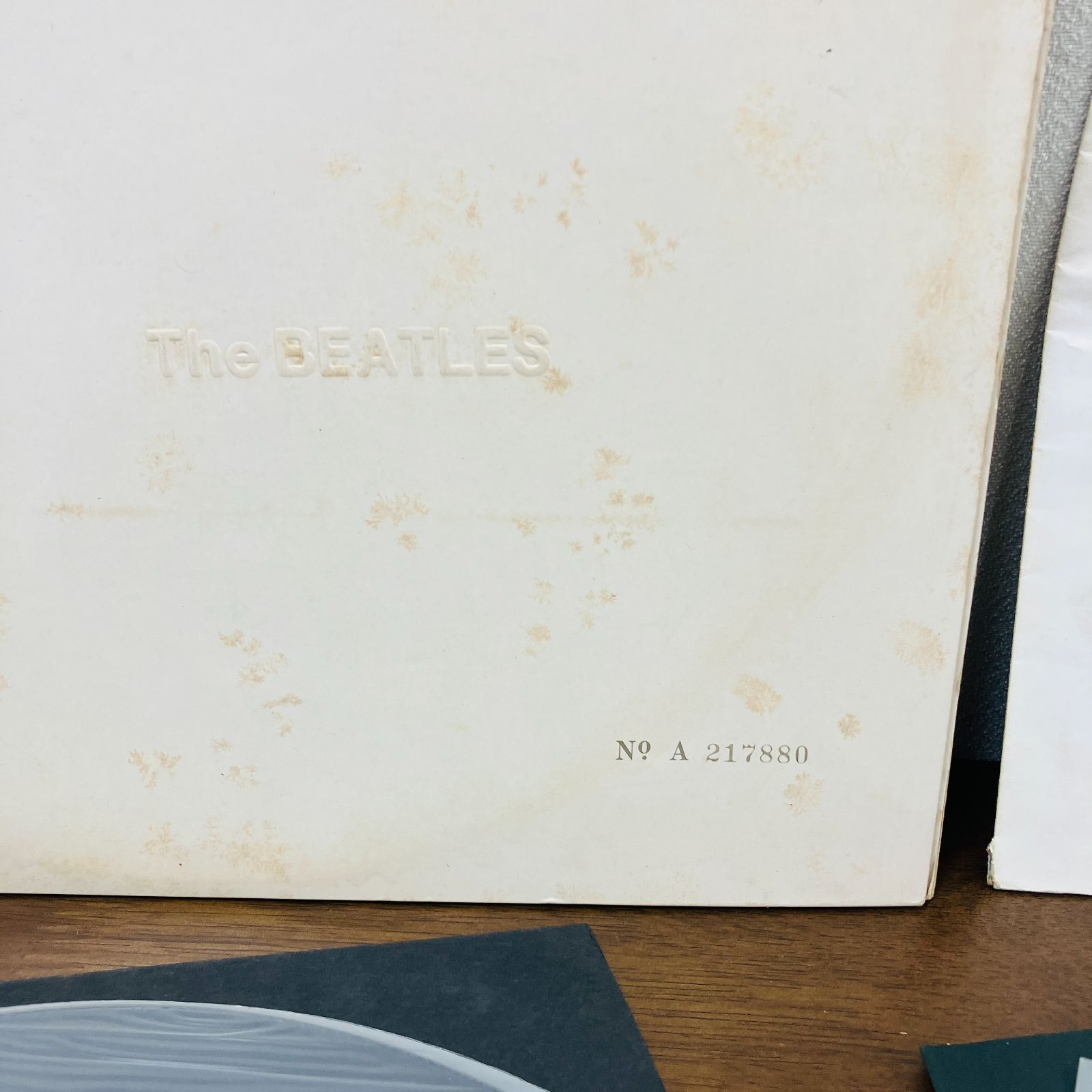 A【ポスター付き】レコード LP The Beatles The Beatles