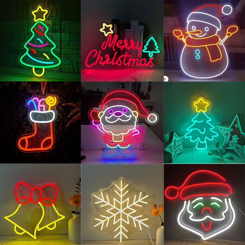 クリスマスツリー ネオンサイン LED ネオンサイン クリスマス ネオンライト