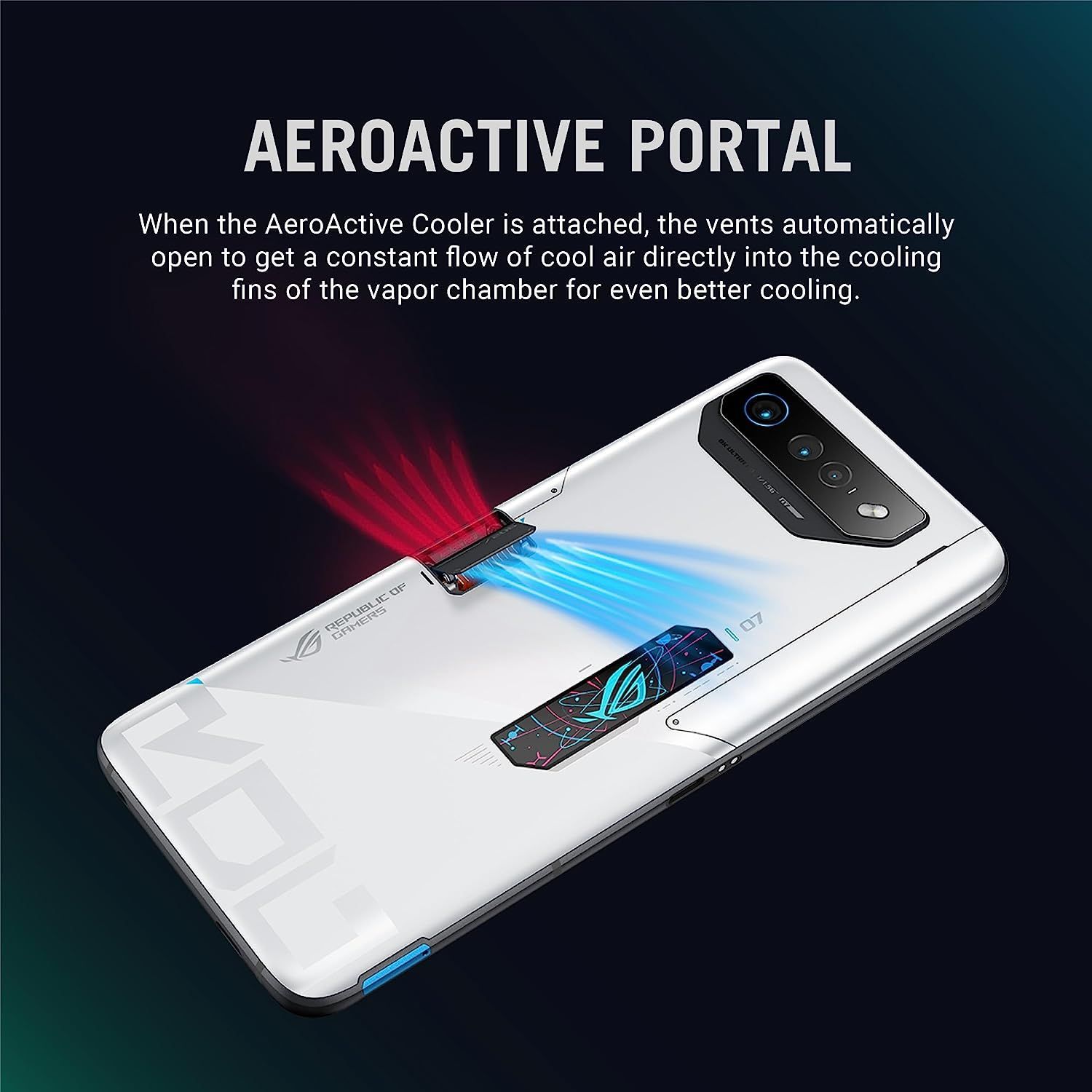 ASUS ROG Phone 7 Ultimate 512GB 16GB RAM ホワイト SIMフリー