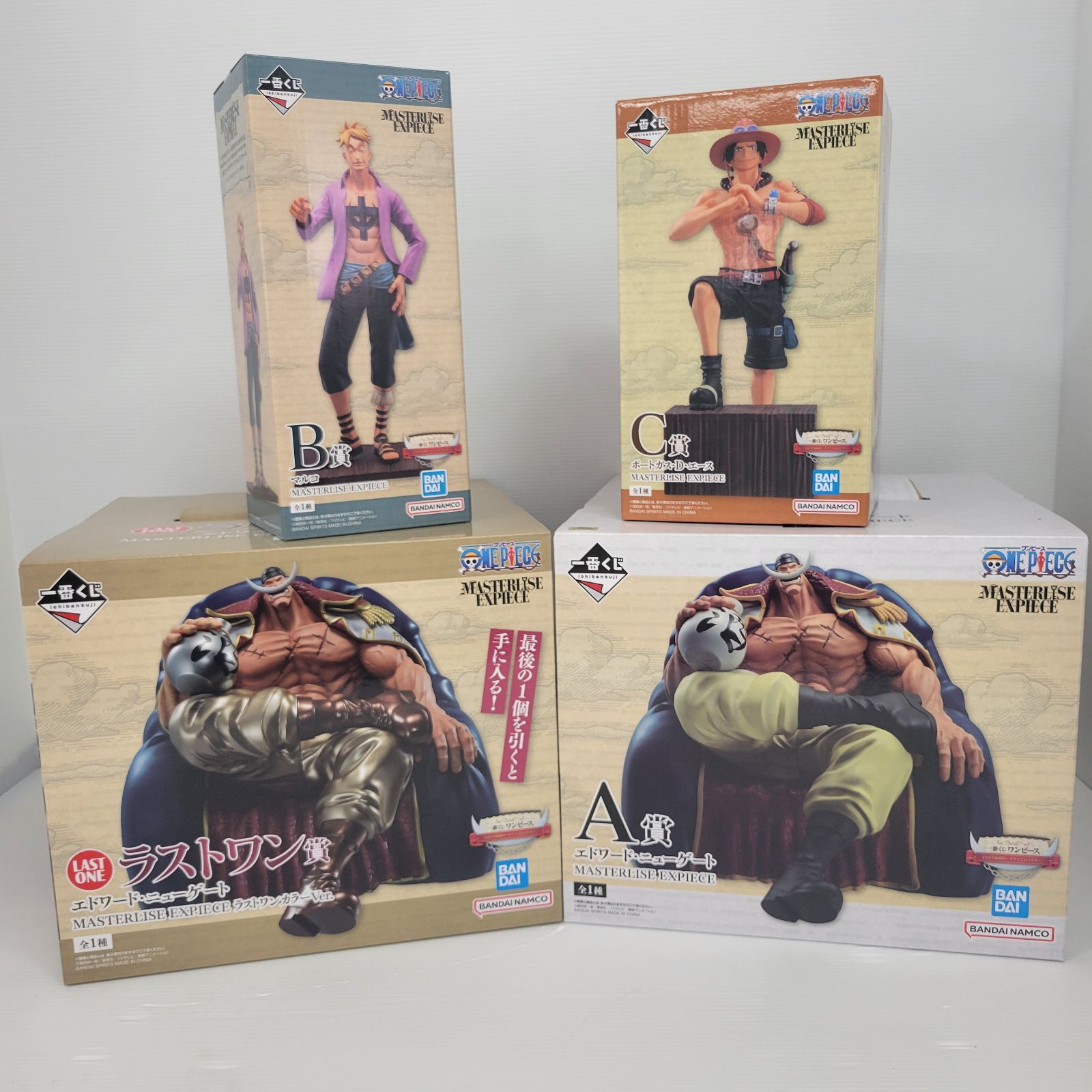 新品未開封】ワンピース一番くじ 白ひげ海賊団〜オヤジと息子たち 
