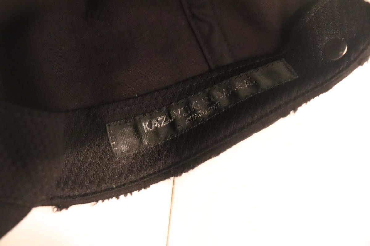 roar ロアー×kazuyuki kumagai新品メンズキャップ 黒タグ roar ロアー×kazuyuki kumagai新品メンズキャップ ダブルガンズ