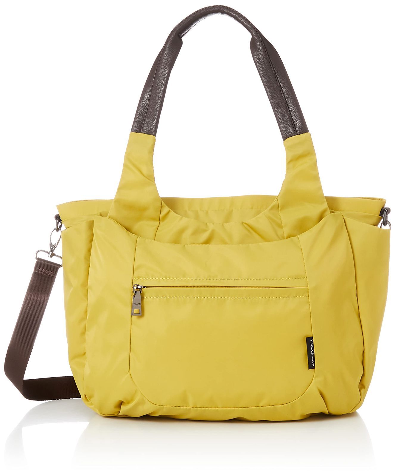 マスタード 41 イザック トートバッグ vous et ラウンド2WAYトート レディース マスタード 41
