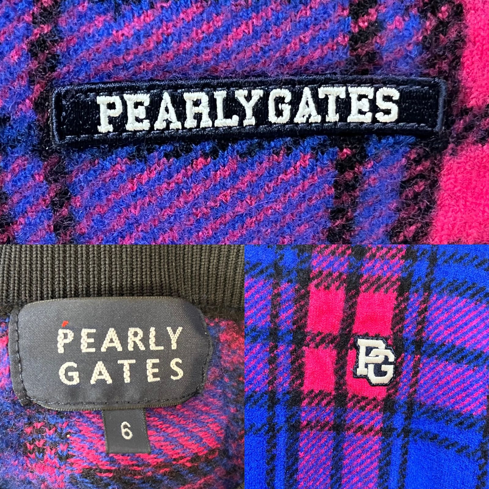 管32864】PEARLY GATES パーリーゲイツ ニットセーター 長袖