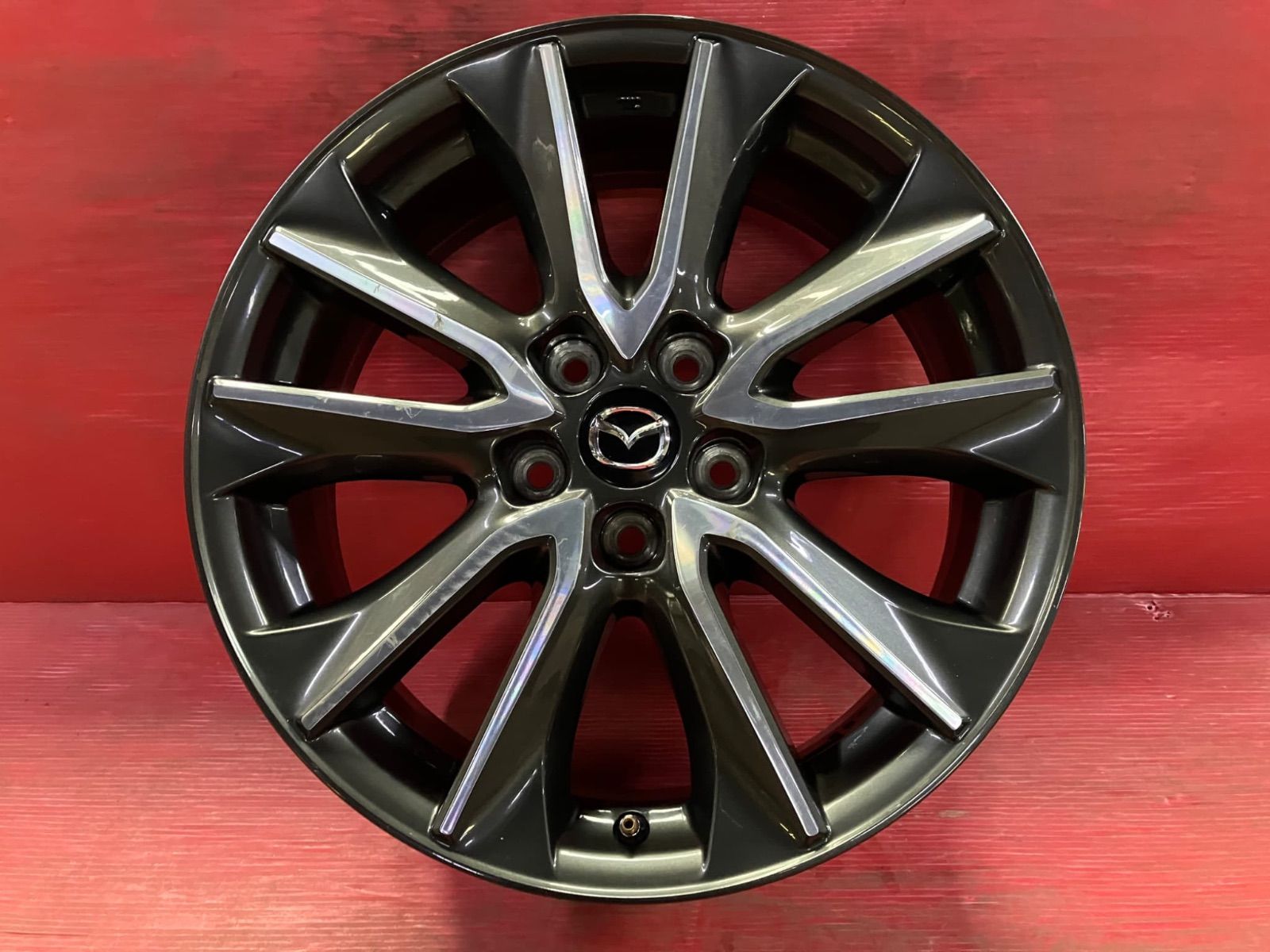 【送料込み】CX-3 純正18インチホイール スタッドレスタイヤ4本セット 送料込み】CX-3 純正18インチホイール スタッドレスタイヤ4本セット