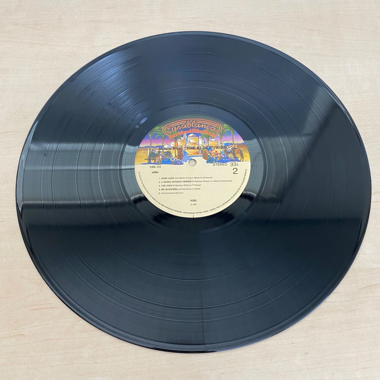 KISS 魔界大決戦 THE ELDER 国内盤 LP レコード 【D10V】 - メルカリ