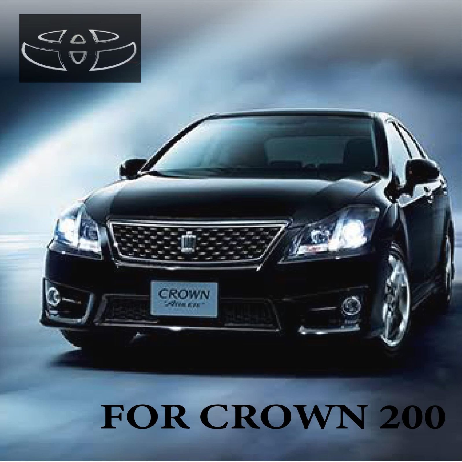 トヨタ CROWN/クラウン 200系/210系 専用設計 ブルーレンズミラー シーケンシャルウインカー 付き ヒーター対応 防眩 ブルーコーティング  広視野 左右2枚セット (クラウン200系) [クラウン200系] - メルカリ