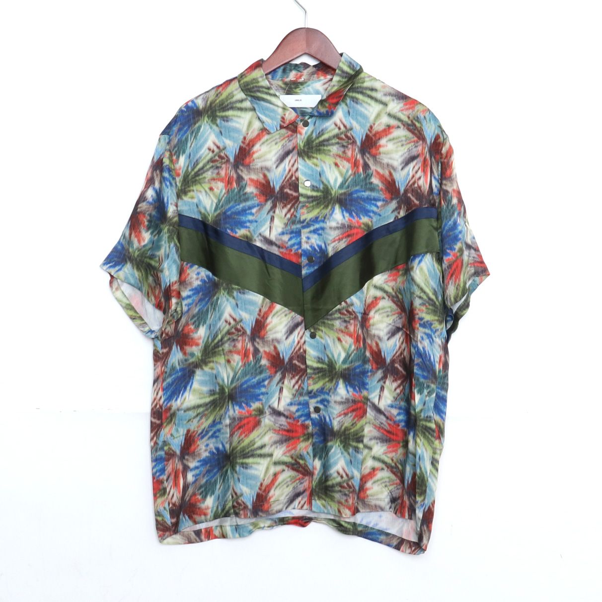 TOGA VIRILIS 22SS INNER PRINT S|S SHIRT 半袖シャツ 48