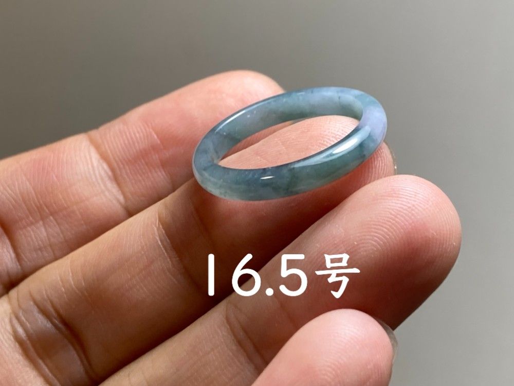 L13-233 糯種 16.5号 グアテマラ産 A貨 本翡翠 くりぬき リング