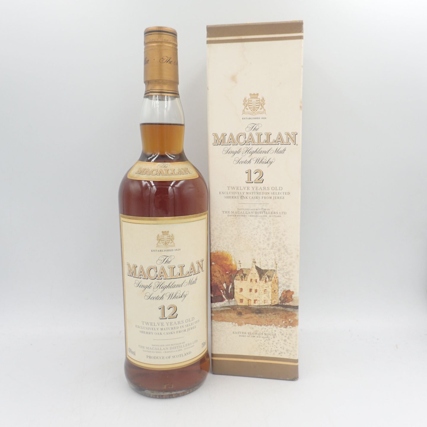 ザ マッカラン12年 旧ボトル シェリーオークカスク 750ml【A2】 - メルカリ 