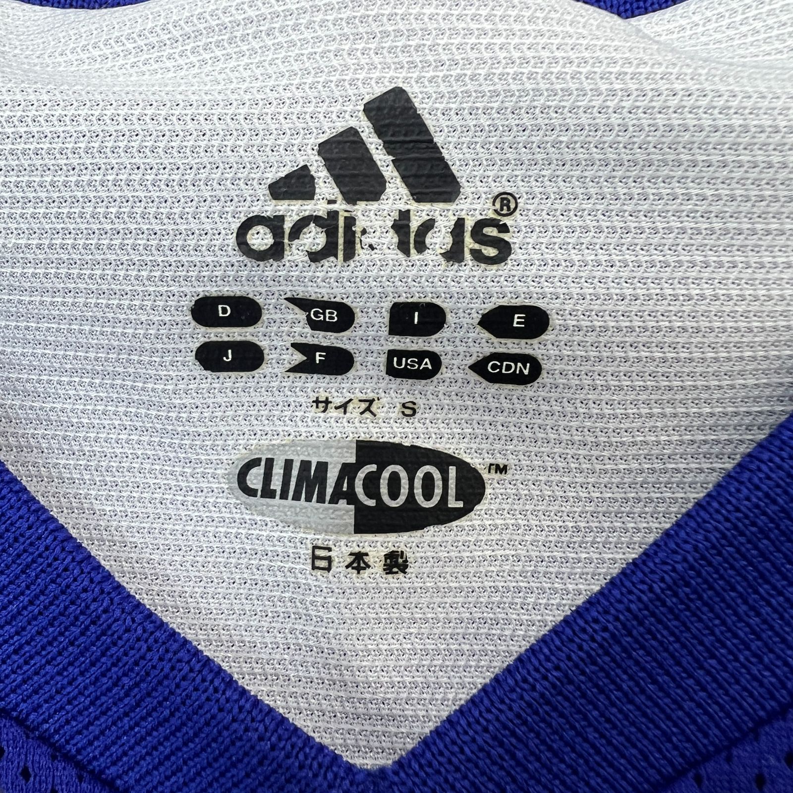 adidas - 日本代表、中田 アディダス 日本代表 中田英寿 7番 モデル ユニフォーム Sサイズ