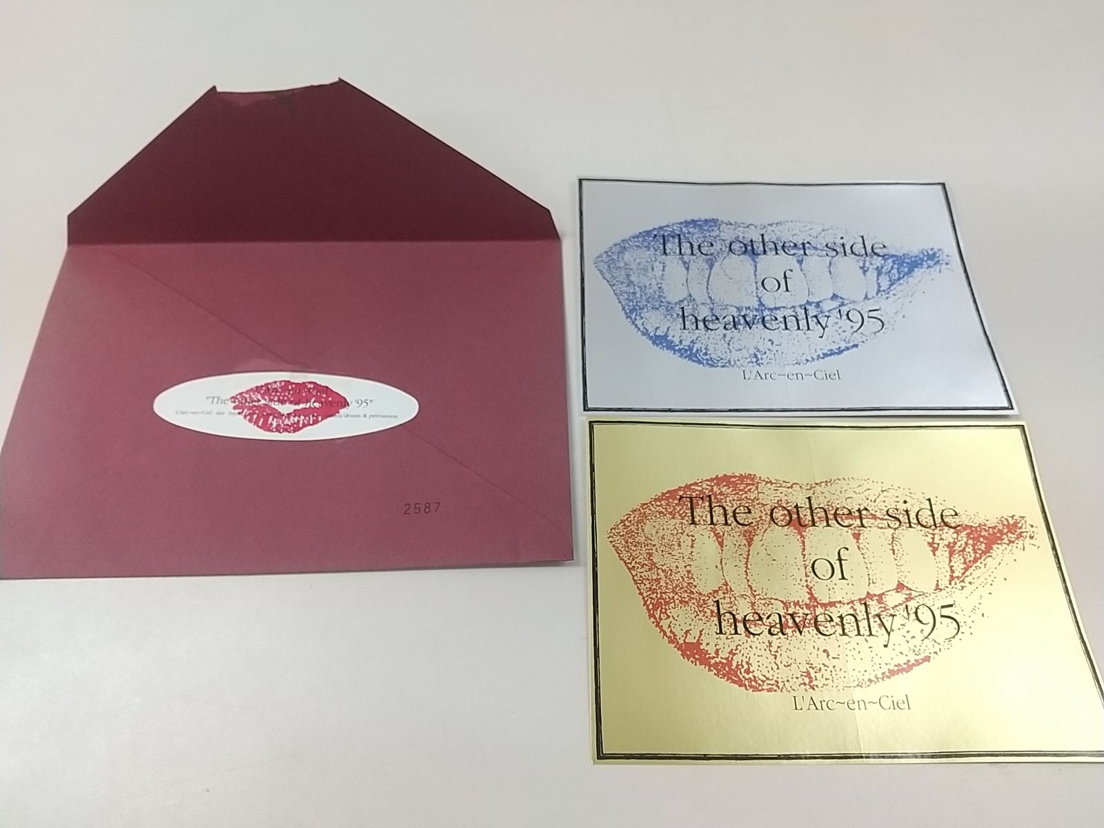 まとめ売り・バラ売り不可】L'Arc〜en〜Ciel ステッカー&グッズ